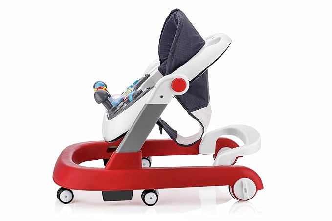 Walker Jupiter 3-in-1 Robust Baby Walker/Multifunction/Anti-o Shaped Leg/Height Adjustment/Anti-Fall/Music Box for Newborn/girl/boy/6-15months with SEAT