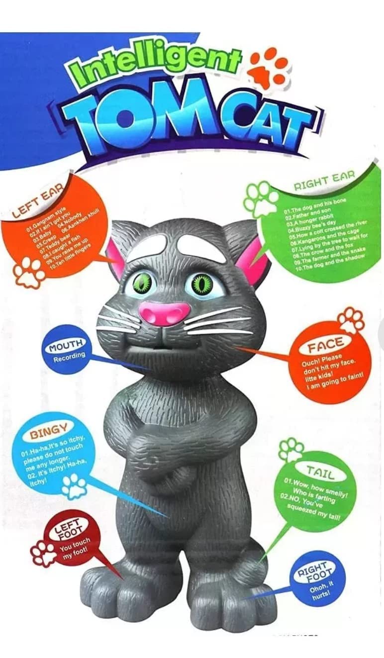 Right Search Talking Tom cat with tuching Senser