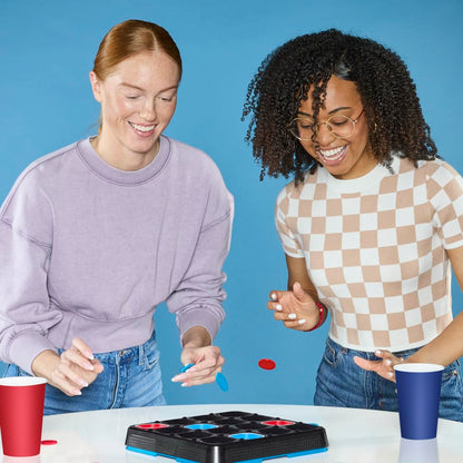 Connect 4 Frenzy Party Edition Game for Adults Only | Bounce Discs and Take Sips | Ages 21+ | 2 to 6 Players | 10 Mins. | Fun Adult Game Nights