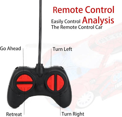 RC Cars for Boys Kids,Toddler Toys car Hobby rc Cars with Lights & Controller,Electric Car for Kids 4 5 6 7 8 9 10 Year Old Christmas Birthday Thanksgiving Gifts