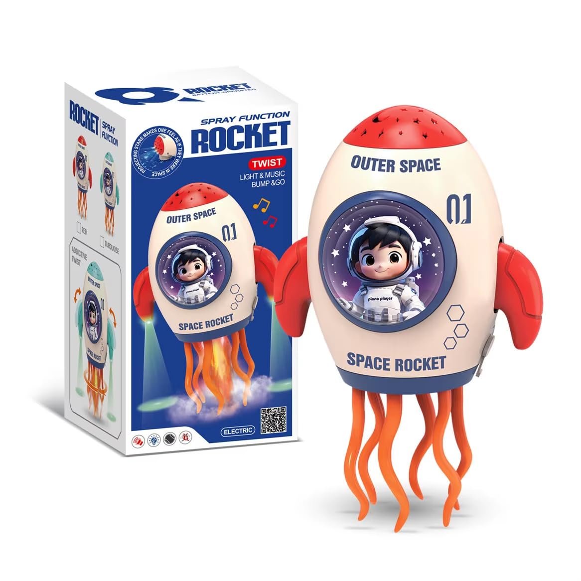Magicwand Rocket Toy with Fog Function