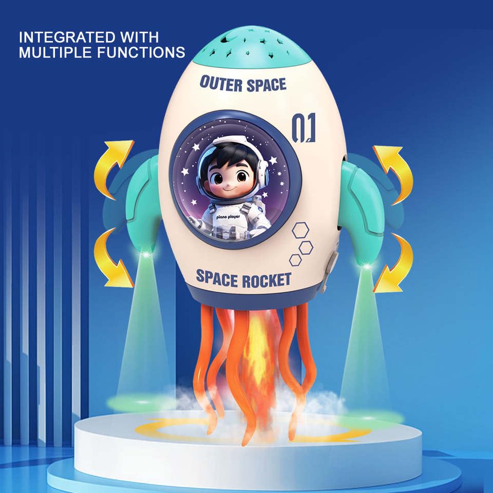 Magicwand Rocket Toy with Fog Function