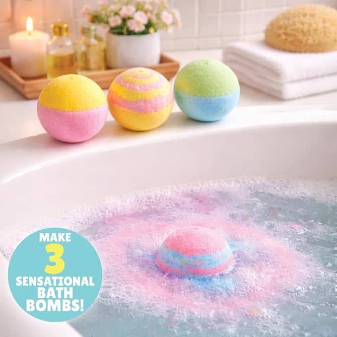 Kalakaram DIY Bath Bomb Making Kit for Kids | STEM Science Experiment & Learning Kit, Educational Birthday Gift for Boys & Girls Ages 8, 9, 10,11,12...