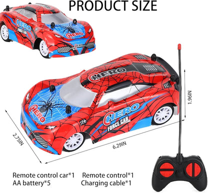 RC Cars for Boys Kids,Toddler Toys car Hobby rc Cars with Lights & Controller,Electric Car for Kids 4 5 6 7 8 9 10 Year Old Christmas Birthday Thanksgiving Gifts