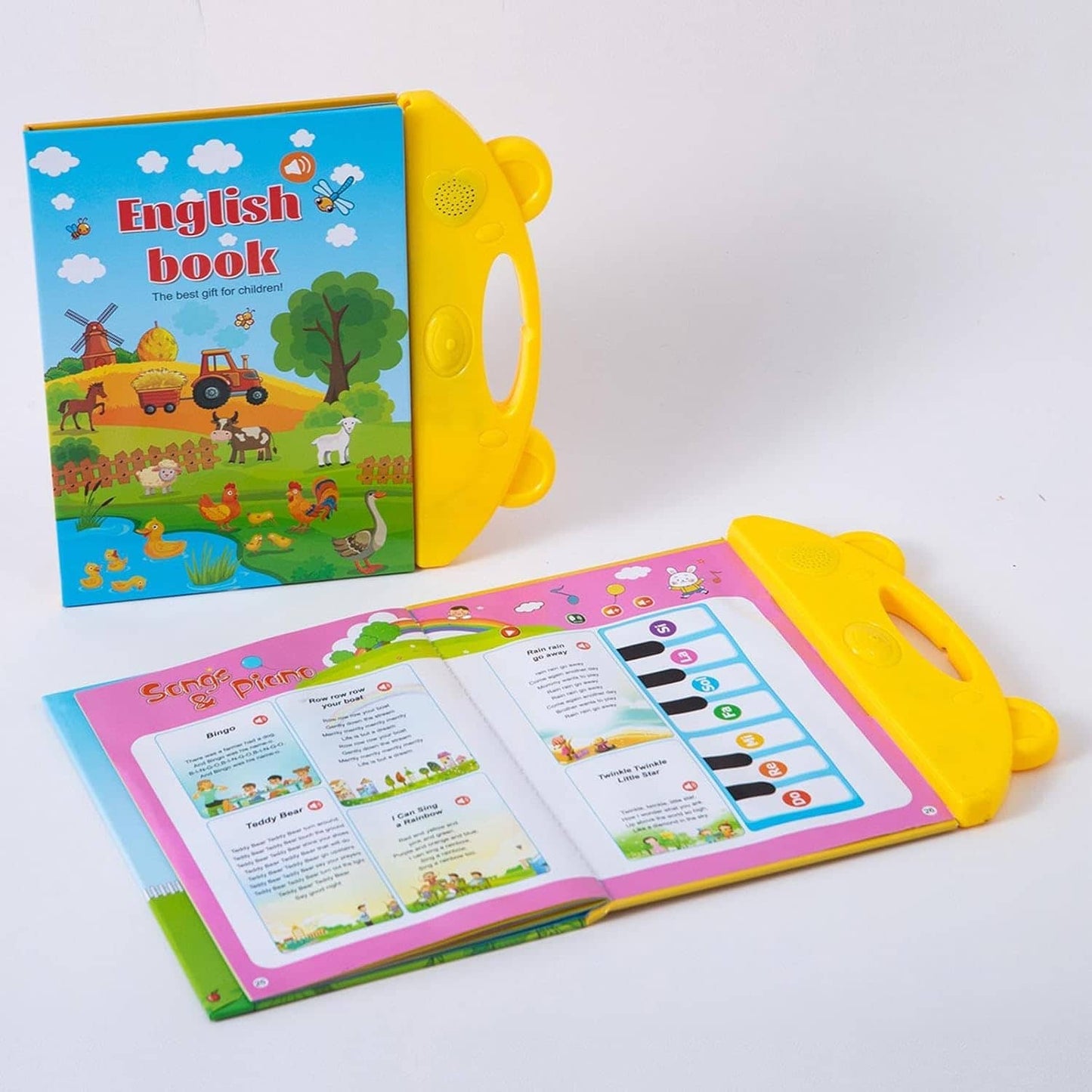 JAZZY PEARLS® English Sound Book Interactive English Learning Talking for Kids 3 Year Olds|Toys & Hobbies | Educational | Other Educational Toys