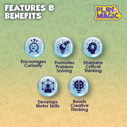 PlayMagic BrainActiv Ultimate Activity Kit - Animal Adventure