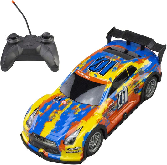 RC RC Drift Car, 1:22 Scale 4WD Electric Sport Racing Car (P220 Yellow)