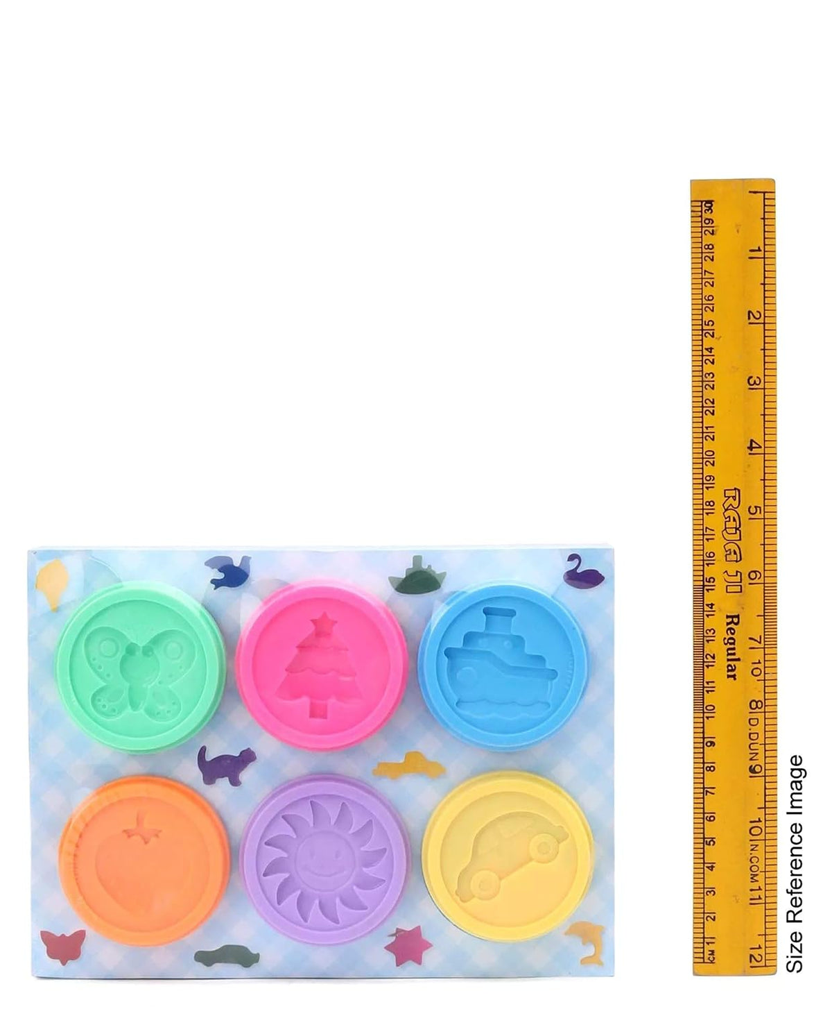 RATNA'S Kid Amazing Sand Multicolor - Pack of 6 Different Coloured Sand with Moulds