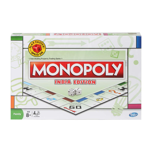 MONOPOLY India Edition Board Game for Families & Hasbro