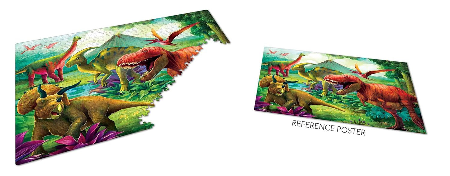 Frank Age of The Dinosaurs Jigsaw Puzzle (250 Pieces) for Kids Above 9+ Years - Fun & Challenging Brain Booster Games