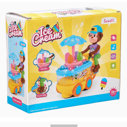 Musical Ice Cream MonkeyToy for Kids, Boys and Girls