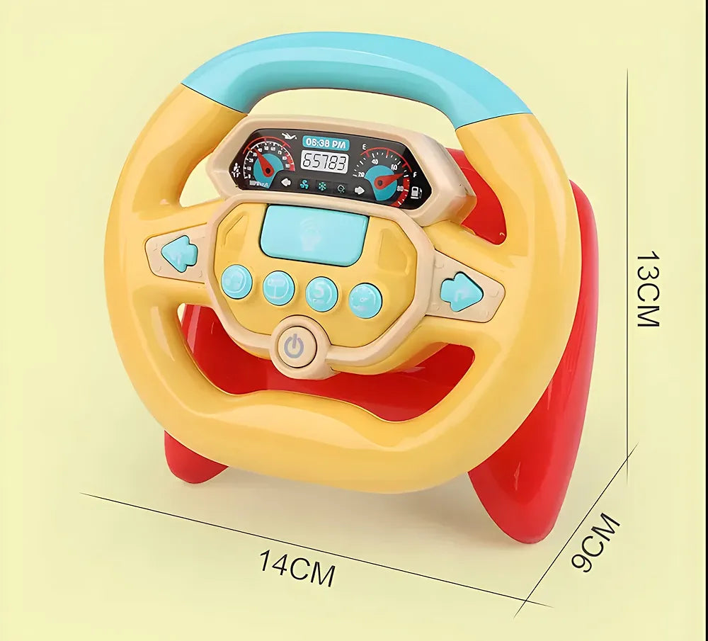 Animal Cars Toy Cute Rotate and Go Car Toy for Toddlers Preschool Boys Girls red