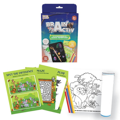 PlayMagic BrainActiv Ultimate Activity Kit - Animal Adventure