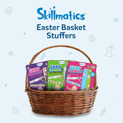 Skillmatics Craft Activity - Snap Bandz, Unicorns & Princesses, DIY Art & Craft Activity, Mess-Free, Creative Kit