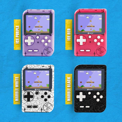 Sameo Handheld Video Game Console, Dreamboy Retro Mini Game with 500 Classic Retro Game TV Compatible for Kids, Rechargeable 8 Bit Classic (Ice Red) - T-Rex the toyland Sitamarhi