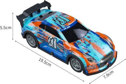 RC RC Drift Car, 1:22 Scale 4WD Electric Sport Racing Car (P220 Yellow)