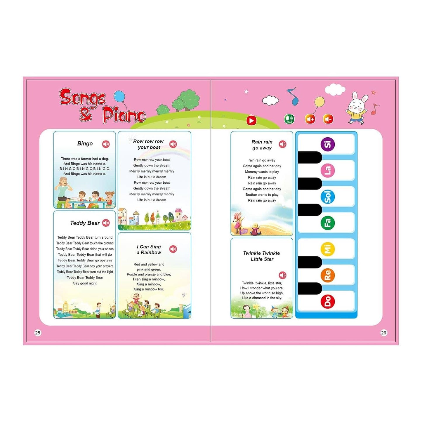 JAZZY PEARLS® English Sound Book Interactive English Learning Talking for Kids 3 Year Olds|Toys & Hobbies | Educational | Other Educational Toys