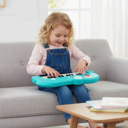 HONEY JOY 25-Key Kids Piano Keyboard, Elephant Shape Toy Digital Piano with Built-in Music & Light, Portable Musical Instrument, Musical Learning Toy...