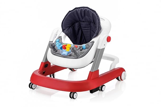 Walker Jupiter 3-in-1 Robust Baby Walker/Multifunction/Anti-o Shaped Leg/Height Adjustment/Anti-Fall/Music Box for Newborn/girl/boy/6-15months with SEAT