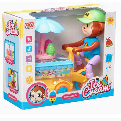 Musical Ice Cream MonkeyToy for Kids, Boys and Girls