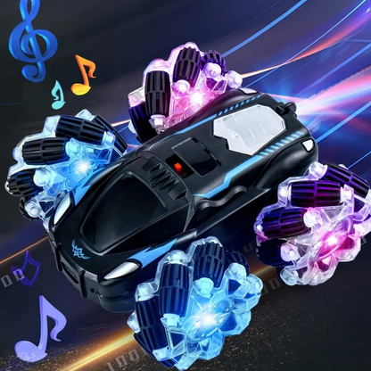 Remote Control Battery Operated Double-Side Stunt Car Roll Drift