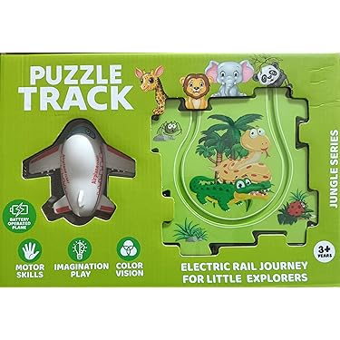 City Series Puzzle Rail & Airplane Track (Random)