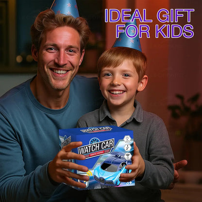 The Little Ones Watch Car - Mini Small Wrist Watch Remote Control Car Toys for Racing of Boys & Girls Kids, Small RC Car, USB Rechargeable 2 Function, Best Birthday Gift for Kids