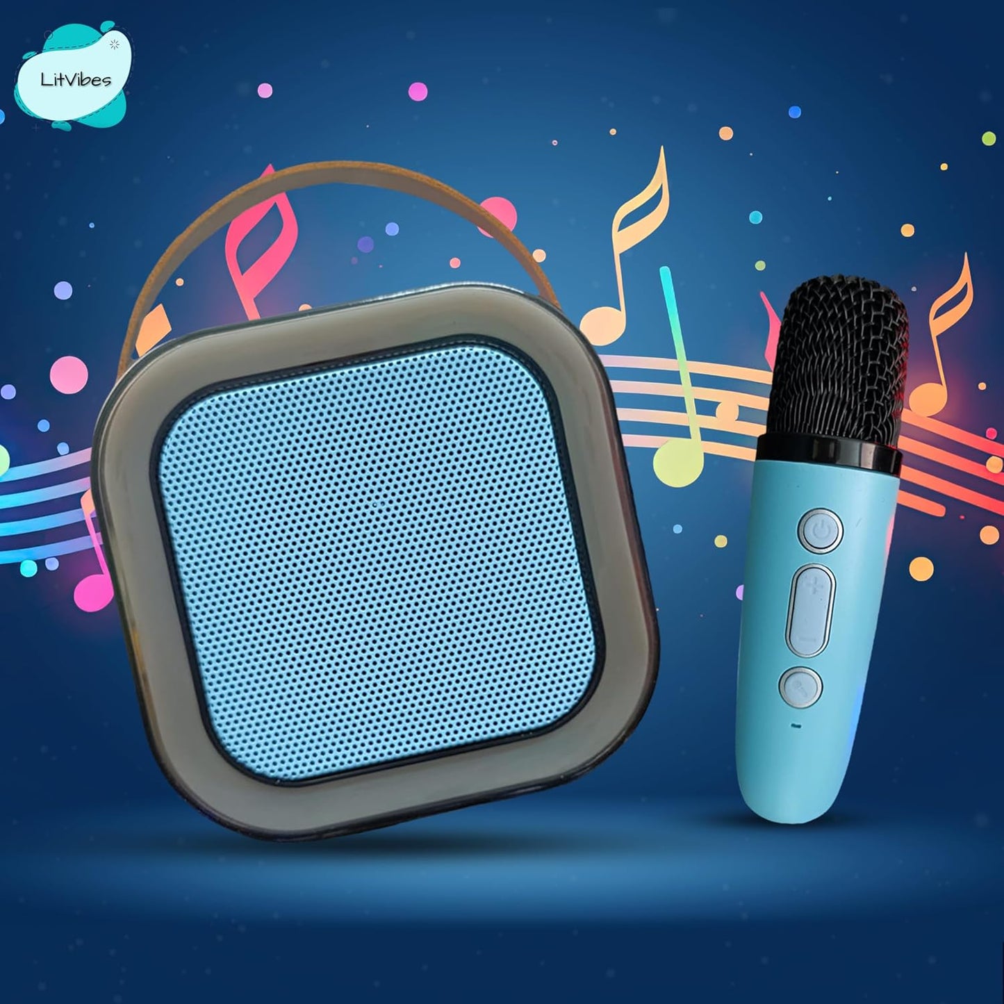 Wireless Karaoke SPAKER Colorful Karaoke Sound System Model:K12