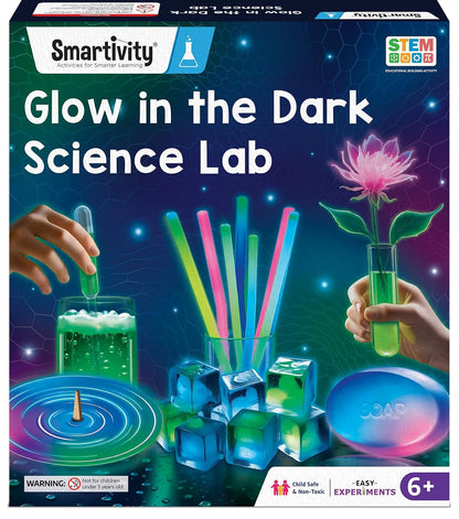 Smartivity Glow Magic Science Kit for Kids Ages 6-8-10-12 Years | 20 Amazing Glow in The Dark Science Experiments I Birthday Gifts for Boys & Girls 6,7...