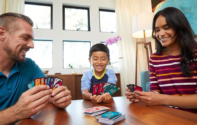 UNO Kid Mattel Games Uno Flip Side Card Game, Multi Color