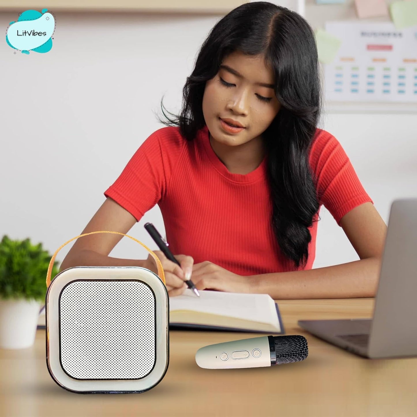 Wireless Karaoke SPAKER Colorful Karaoke Sound System Model:K12