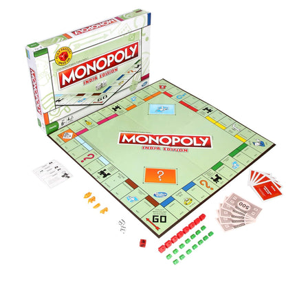 MONOPOLY India Edition Board Game for Families & Hasbro