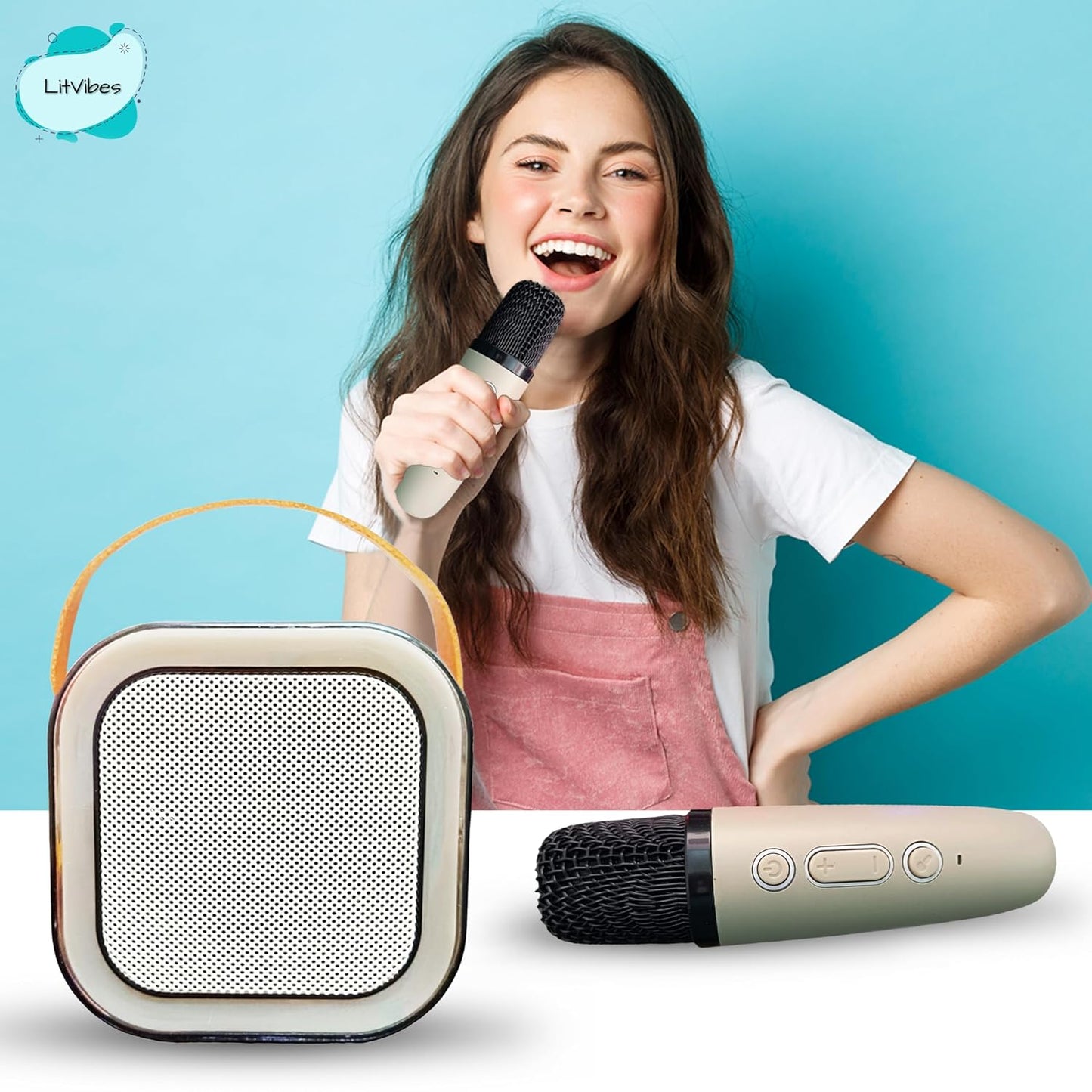 Wireless Karaoke SPAKER Colorful Karaoke Sound System Model:K12