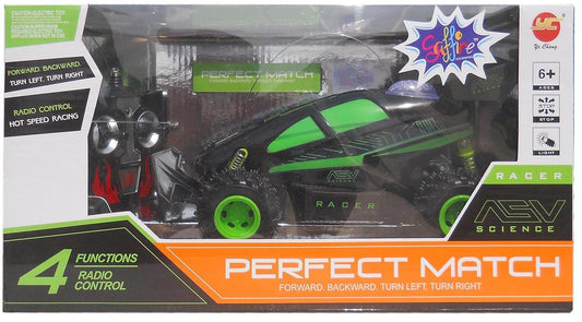 4 Function Remote Control Perfect Match Racing Car, Multi Color - T-Rex the toyland Sitamarhi