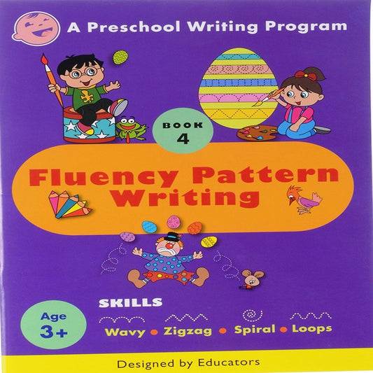 Book cover of a preschool writing program