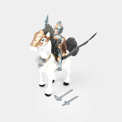 Iron Warrior Horse With Light & Sound