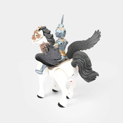 Iron Warrior Horse With Light & Sound