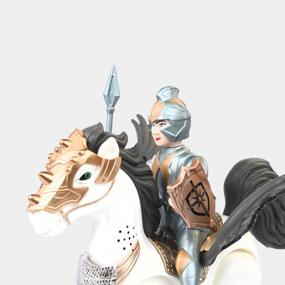 Iron Warrior Horse With Light & Sound