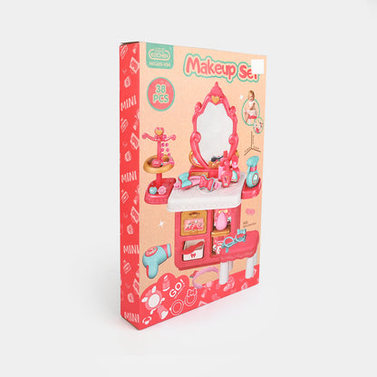 Kids Makeup Play Set - 38 Piece, Pretend Beauty Kit Toy for Girls with Makeup Accessories Role Play Vanity Play Collection Creative Dress Up Activity Toy...