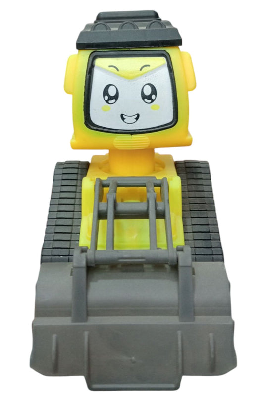 PANSHUB Push N go Car Robot Truck Mini