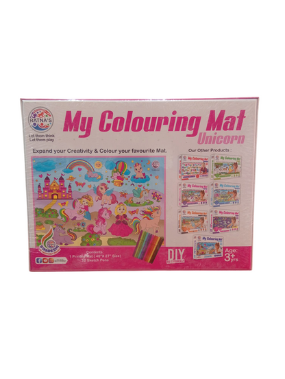 My Colouring Mat Unicorn