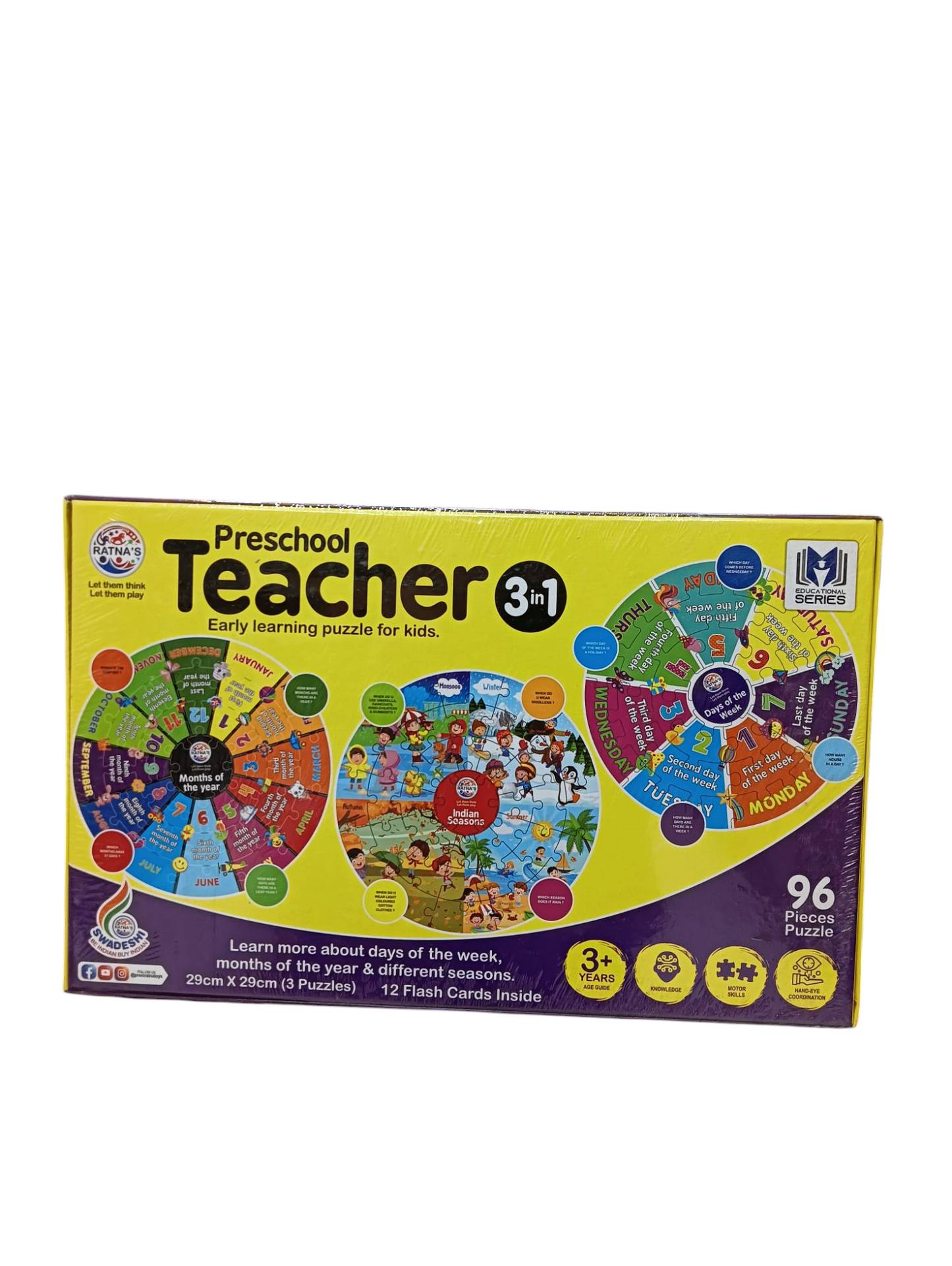 Pre School Teacher 3 IN 1