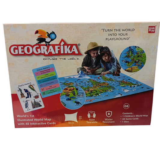 Geografika World Map