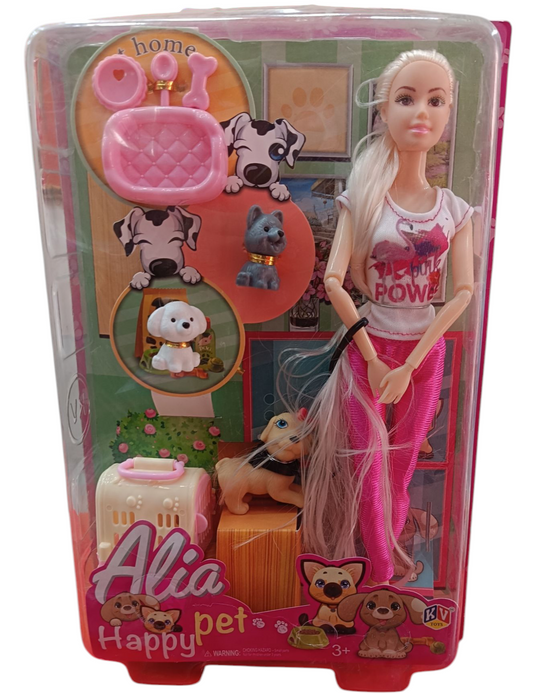 Alia Happy Pet Doll
