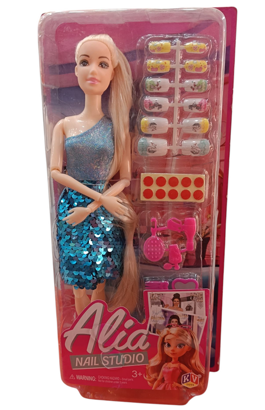 Alia Nail Studio Doll