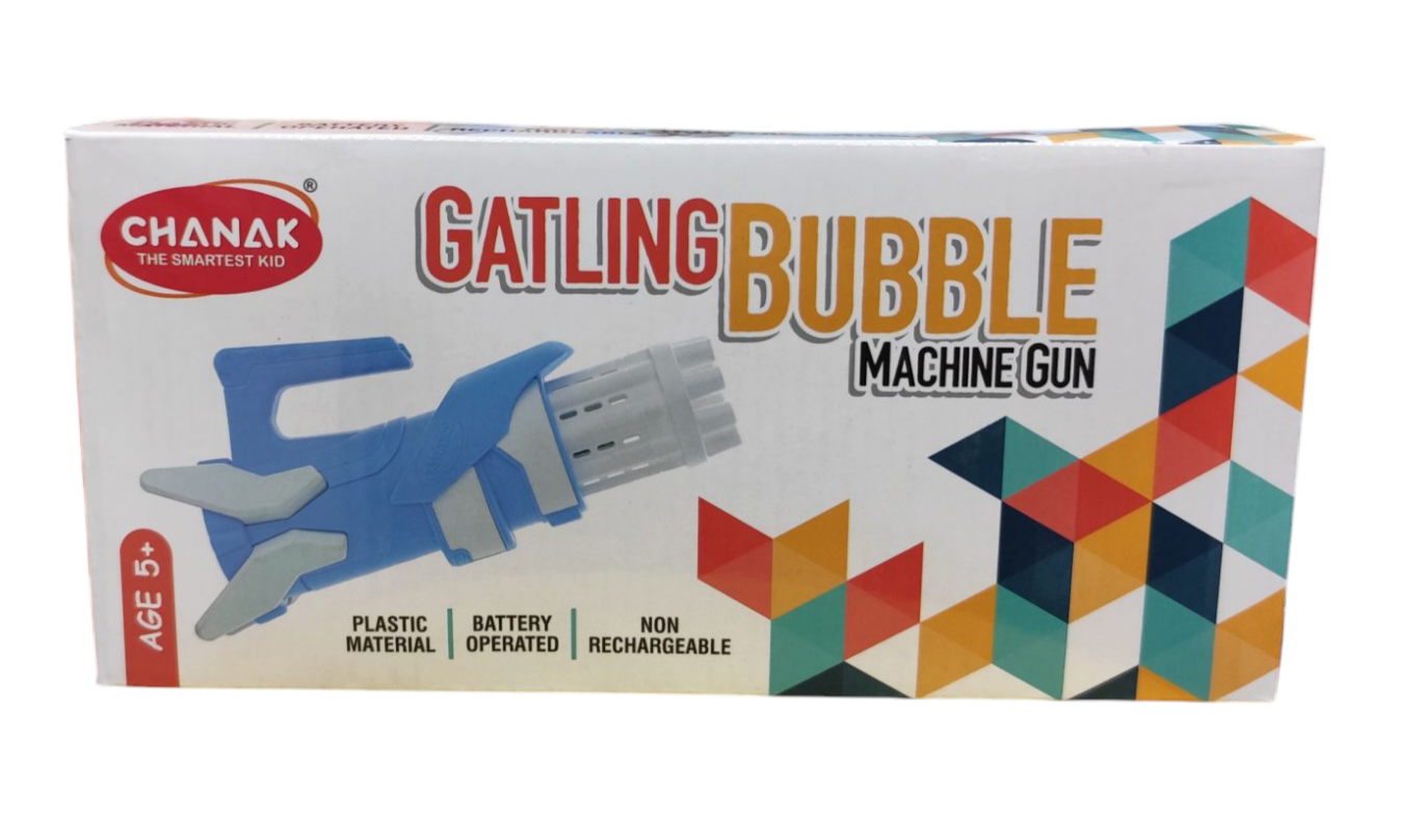 Gattling Bubble Gun