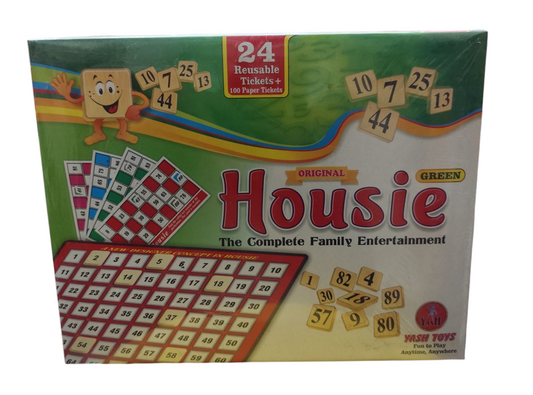 Housie Set Deluxe Green