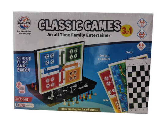 Classic Games 3in1