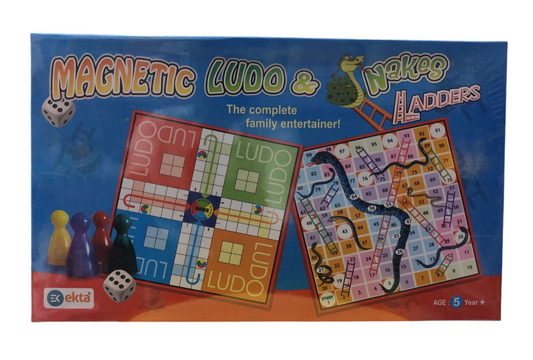 Magnetic Ludo & Snakes Ladders