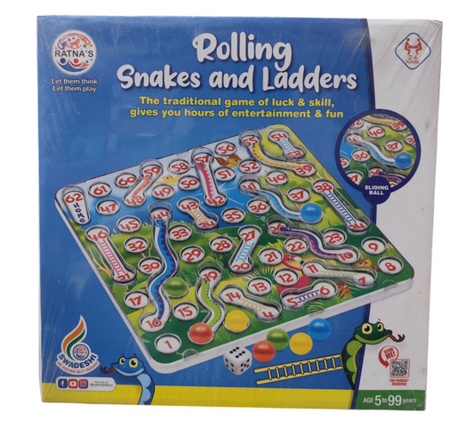 Rolling Snakes Ladders